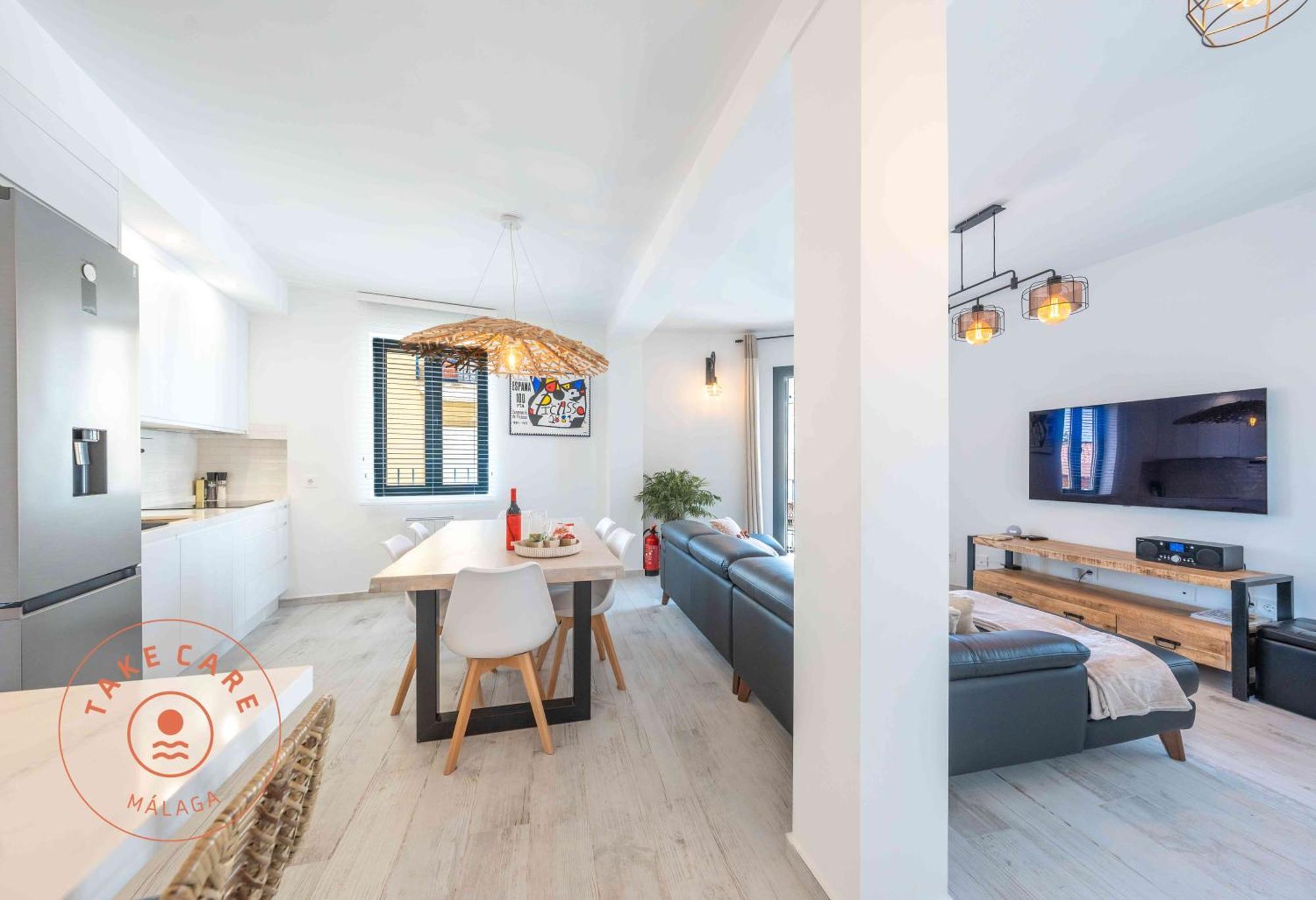 Stylish Apartment In Malaga Centro - Tcm (Adults Only) Zewnętrze zdjęcie